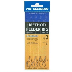 Przypon Robinson VDE-R z bagnetem MF 501BM | #6 | żyłka 0.245mm | 10 szt.