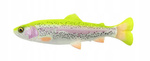 .Guma SAVAGE GEAR 4D Line Thru Pulsetail Trout 16cm SS 51g - LEMON SILVER