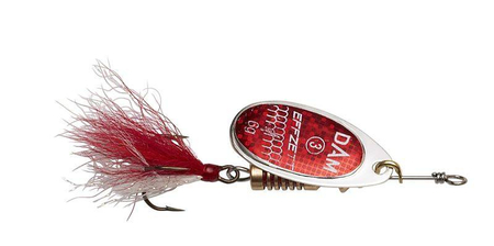 Obrotówka Effzett Standard Dressed Spinner #4 | REFLEX RED