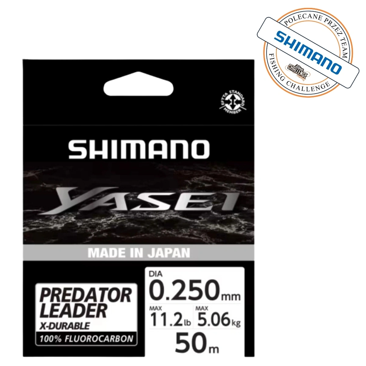 Fluorocarbon Shimano Yasei Predator | 1.00mm | 45.86kg | 10m | Grey