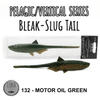 Przynęta Libra Lures Bleak Slug Tail 8.2" | 20.8 cm | 132 - Motor Oil Green