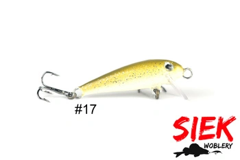 Wobler Siek Uklejka igła 3cm - pływający - 17