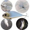 Wobler Engima Baits Cykada 9cm | Silver | tonący