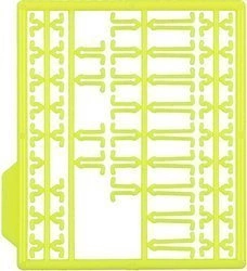 Stopery Do Przedłużania Włosa - żółty – op.2 szt