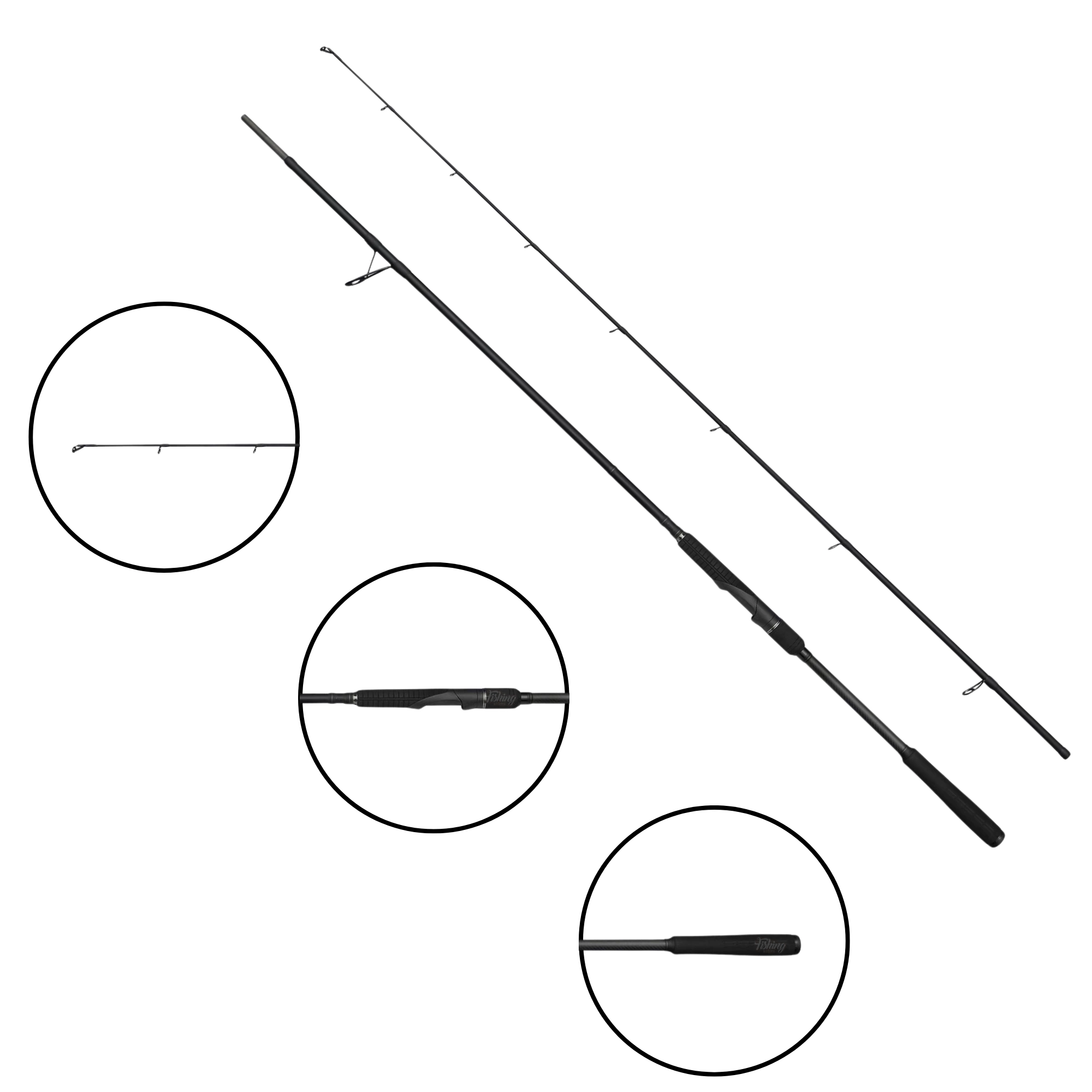 Wędka SAVAGE GEAR TACTICAL BIG BAIT 2.43m / 35-100g / 2sec