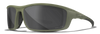 Okulary Wiley X Gravity Captivate | Smoke Grey | Matte Utility Green Frame