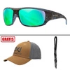 Okulary polaryzacyjne WILEY X OMEGA CAPTIVATE / Green Mirror / Kryptek Neptune Frame + GRATISY!