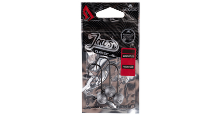 Główki jigowe Mikado Jaws Classic - 17.5g - hak: 4/0 - 3szt.