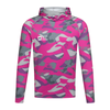 Bluza damska Mikado z kapturem i kominem | z filtrem UPF | Lady Camo | rozm. L