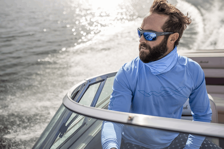 Okulary Wiley X Omega Captivate Polarized Blue Mirror | Matte Grey Frame | GRATISY!!!