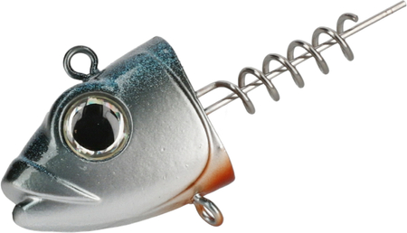 Główka z wkrętką Mikado Jaws Vertical - 45g - Blue Roach - 2szt.