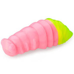 Gumy FishUp Maya 4,5cm | 1,8" | #133 Bubble Gum/Hot Chartreuse | 6szt.
