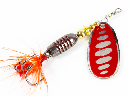 Obrotówka Mikado Windmill #3 - Silver Red