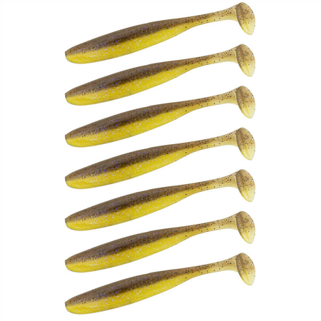 Guma Keitech Easy Shiner 4" | 10,16cm | #480T Electric Bluegill | 7 szt.