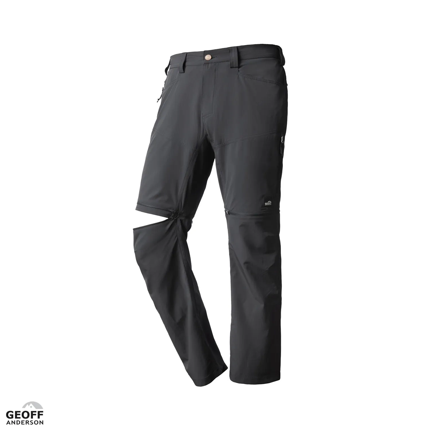 Spodnie Geoff Anderson ZipZone | Light Black | XS