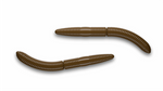 Przynęta Libra Lures Fatty D'Worm 6.5cm | 038 - Brown | brak zapachu | 10 szt.