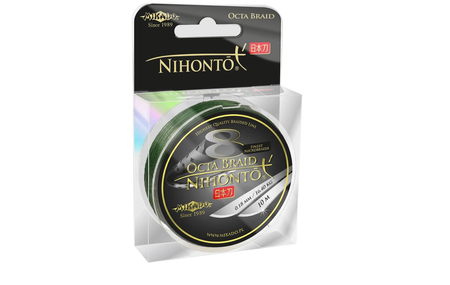 Plecionka Mikado NIHONTO OCTA BRAID 014 GREEN 10M