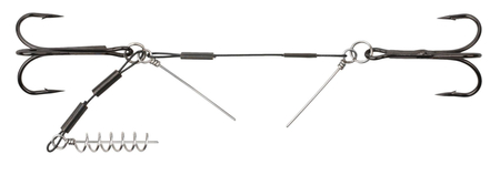Dozbrojka Mikado stalowa Jaws  z pinami 4+6cm x 24 kg \ kotw.: 1/0 do gu | 18-22cm