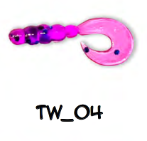 Guma Bratko Baits Twister 1,5cm | 04 | 10 szt.