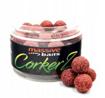 Kulki haczykowe Massive Baits Coorkerz 18mm - 300ml - Scarlett Robin Red