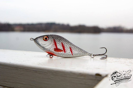Jerk Kaszub Baits Danire 13cm | tonący | 65g | PC FIRE