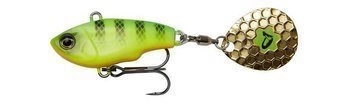 Wirujący ogonek SAVAGE GEAR FAT TAIL SPIN 8CM 24G FIRETIGER