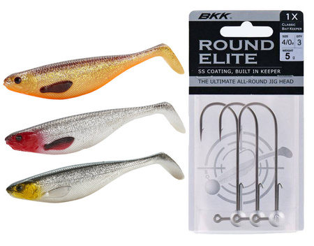 Zestaw gum WESTIN Shadteez REAL 9cm + główki L