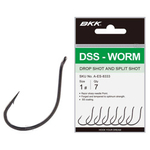 Haczyki BKK DSS-Worm | #2 | 7 szt.
