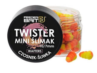 FEEDER BAIT Mini Ślimak Twister Wafters 11/8mm - Czosnek&Śliwka