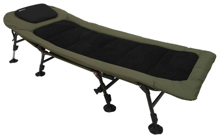 Łóżko Mikado Basic Bedchair 8 legs + śpiwór Mikado Territory 4 Season