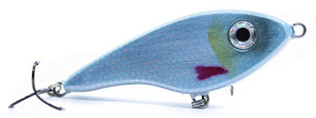 Wobler Engima Baits Jerk 8cm | Niebieska Płotka