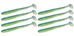 Guma Keitech Swing Impact 4" | 10,2cm | LT#60 Blue X Chart | 8 szt.