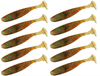 Guma Keitech Easy Shiner 3" | 7,6cm |  LT#30 Pumpkin Green  FLK | 10 szt.
