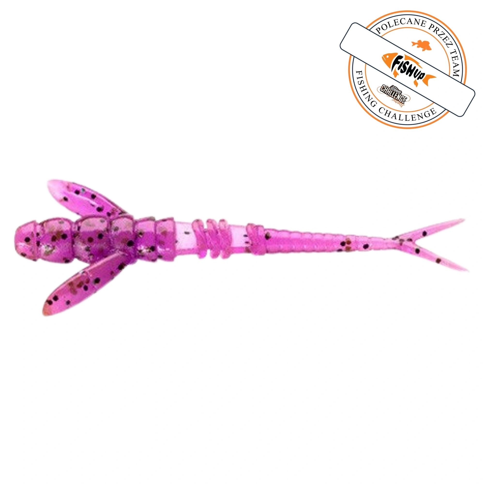 Gumy FishUp Flit 5,5cm | 2" | #016/Lox/Green & Black | 9szt.