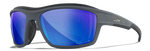 Okulary Wiley X Omega Captivate Polarized Blue Mirror | Matte Grey Frame | GRATISY!!!
