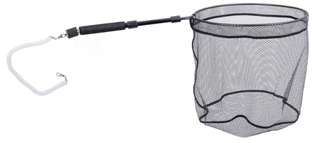 .Podbierak MIKADO z siatką gumowaną / 85/50/45cm / oczko 6mm
