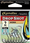 Haczyki KAMATSU Worm Drop Shot K-336 roz 1 op.10szt