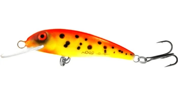 Wobler Wob-Art Strzebla 6 cm - pływający - Mascare Orange