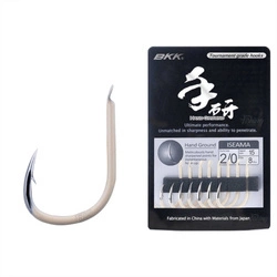 Haczyki BKK Iseama Hand Ground | #4 | 8 szt.