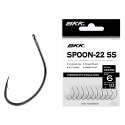 Haczyki BKK Spoon-22 SS | #2/0 | 8 szt.