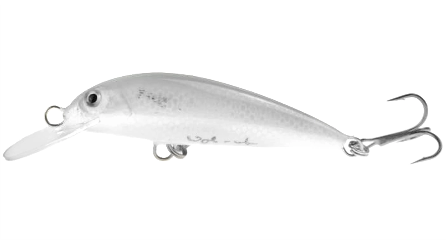 Wobler Wob-Art Ciernik 5 cm - pływający - Biała Dama