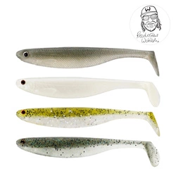 Przynęty Westin ShadTeez Slim 5cm | Clear Water Mix 15 | 4 szt.