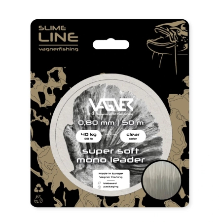 Vagner Super Soft Mono Leader / 0.80mm / 40kg / 50m