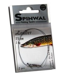 Przypon wolframowy Spinwal 15cm, 2kg - do paprocha