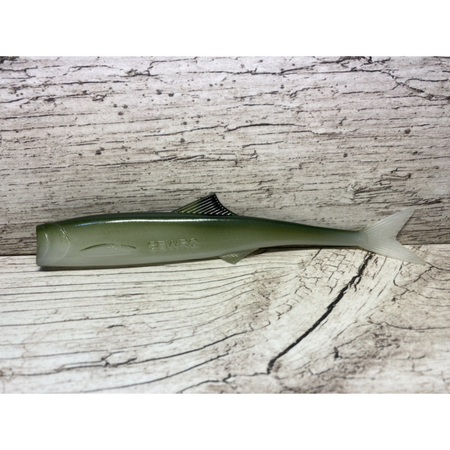 Guma SEWRO CUSTOM BAIT Vertical Ukleja Bleak 16 cm | Zielony