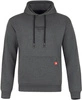 Bluza z kapturem Favorite Black logo dark grey melange - rozmiar XXL