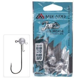 Główka MIKADO Jaws Stinger Eye Jig 5gr - 4/0 BN - op.3szt.