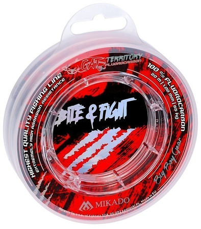 Fluorocarbon Mikado 100% CAT TERRITORY 0,50mm / 20m