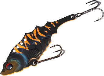 Cykada MIKADO M-VIB 7.5cm - 26g - Mat Black Tiger