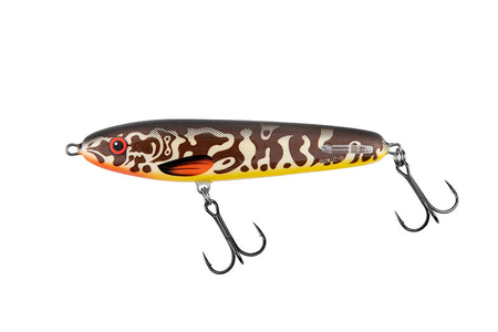 Wobler Salmo Sweeper 12cm | Barred Muskie | tonący